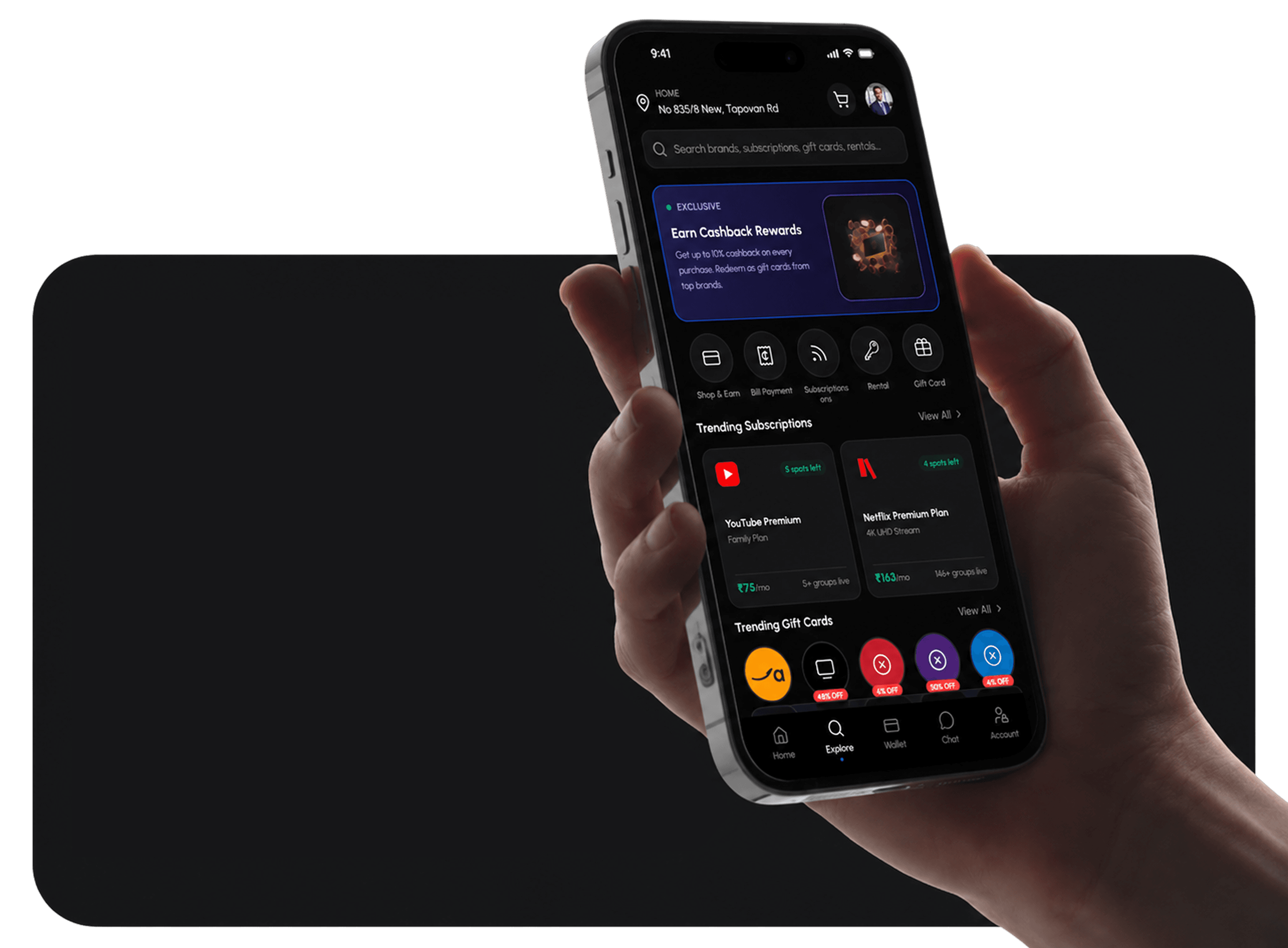 Subspace — App / UX Design case study hero image