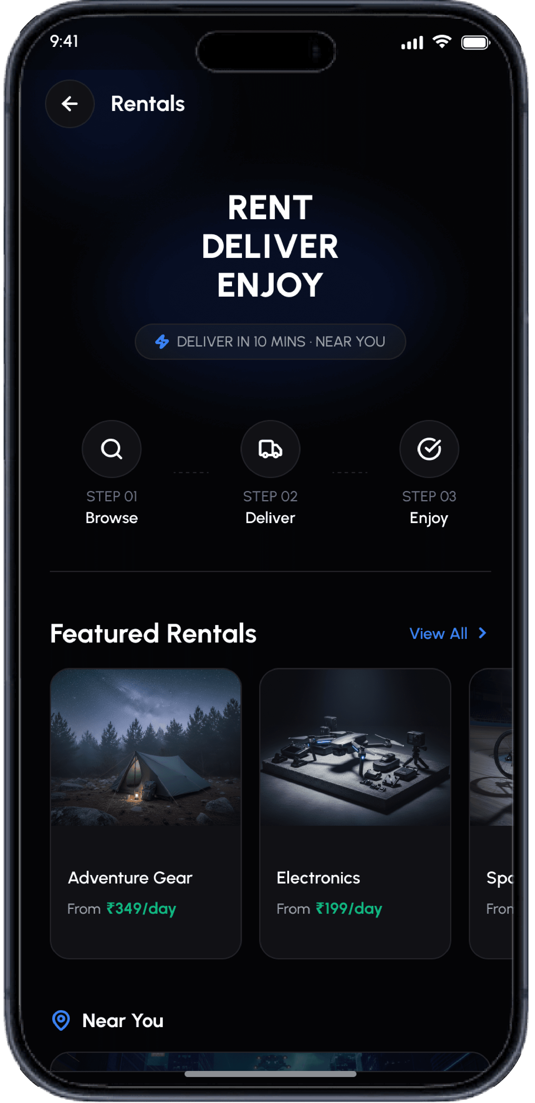 Rentals - new version