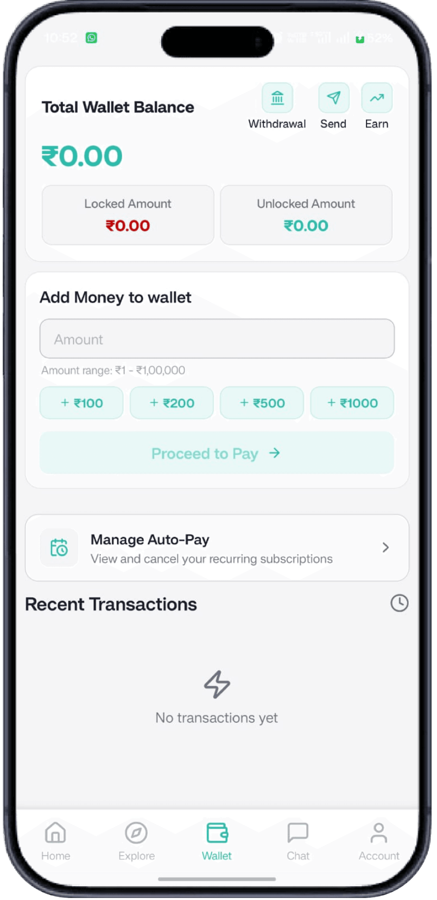 Wallet - old version