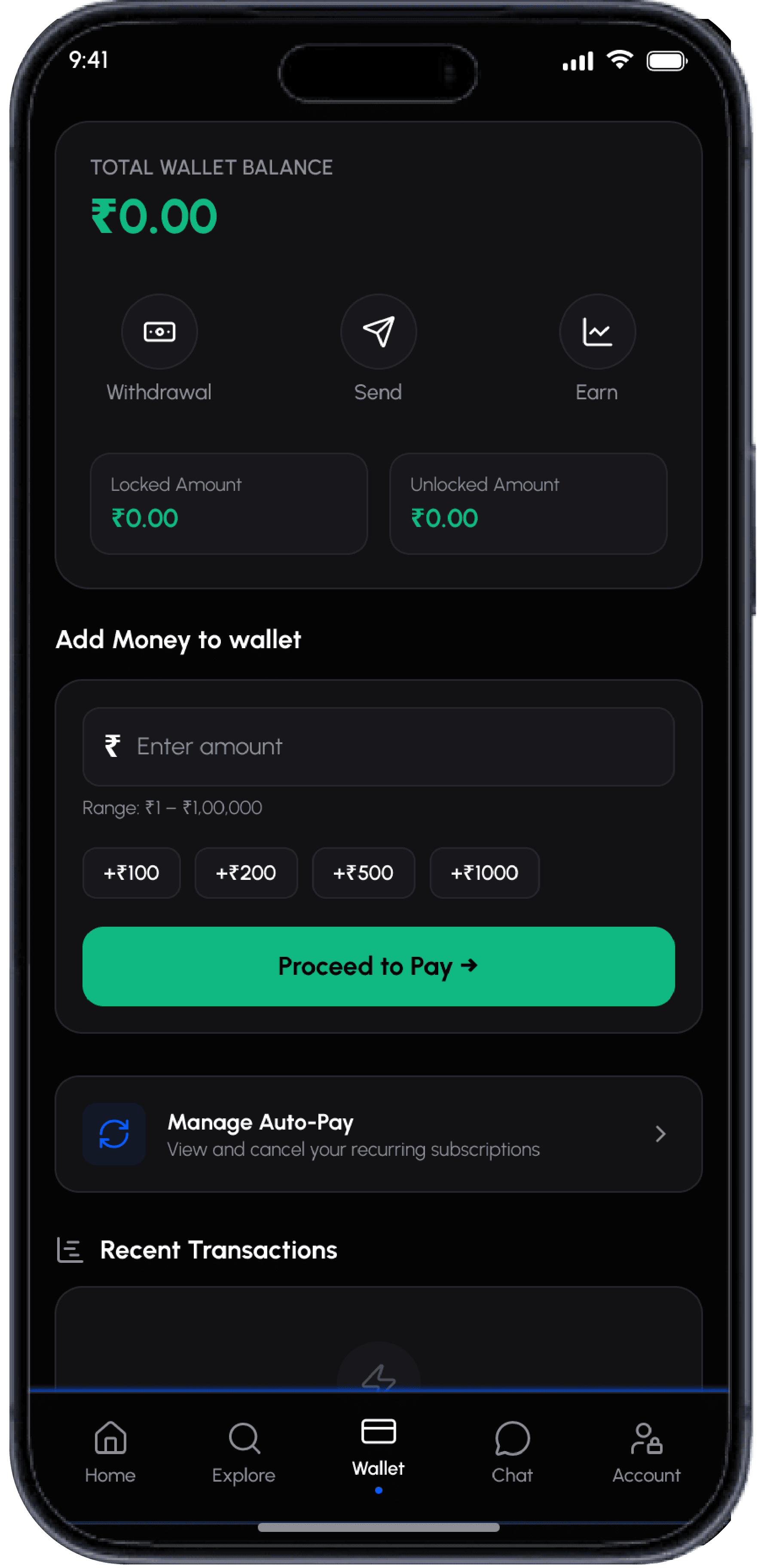 Wallet - new version
