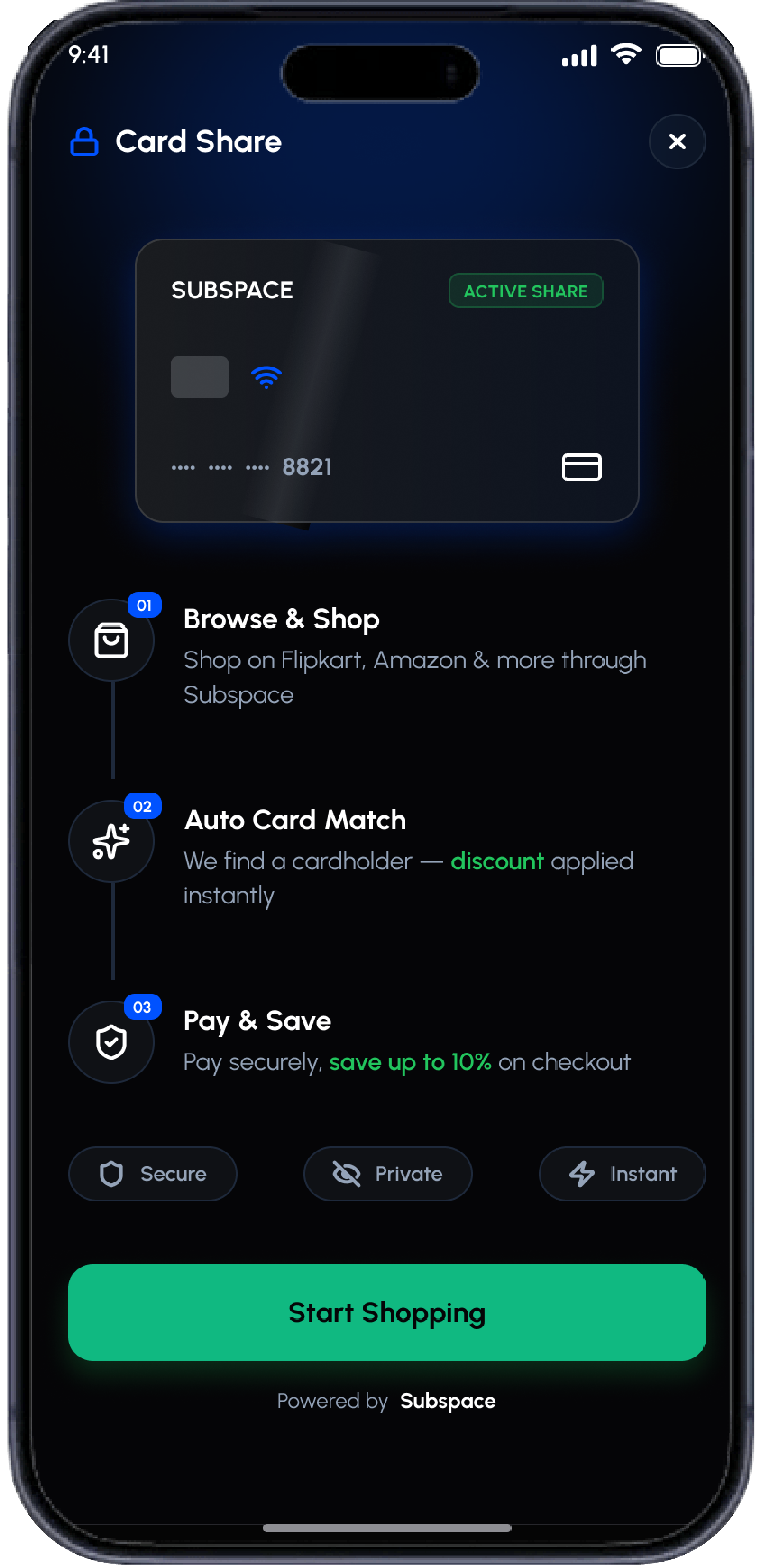 Card Share - new version