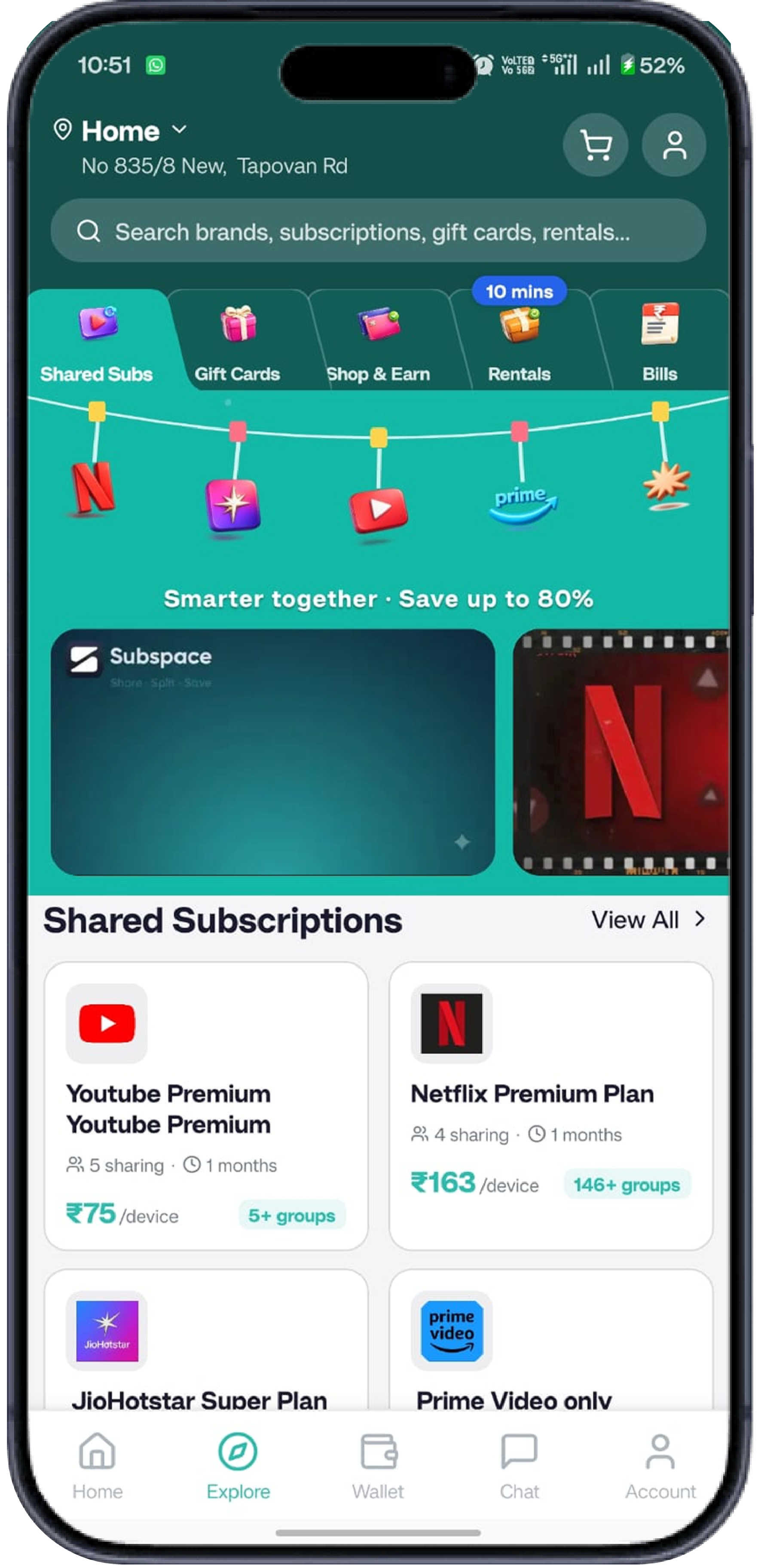 Subscriptions - old version