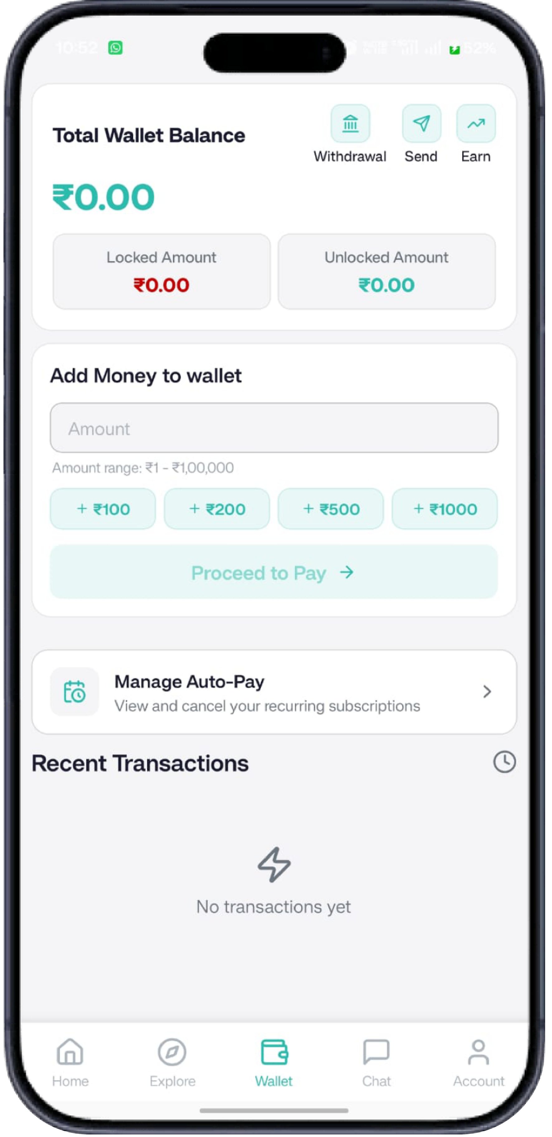 Wallet - old version