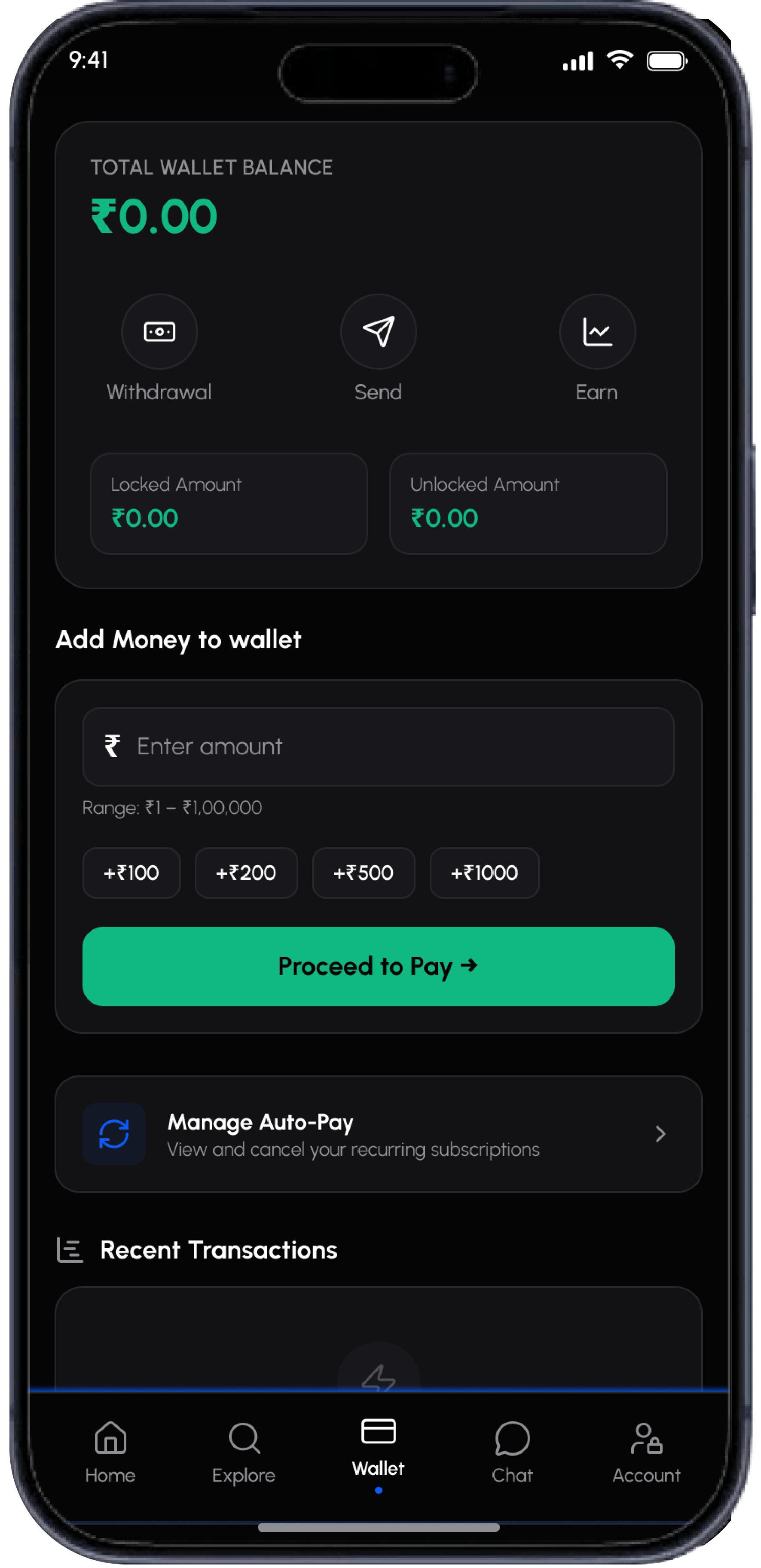 Wallet - new version
